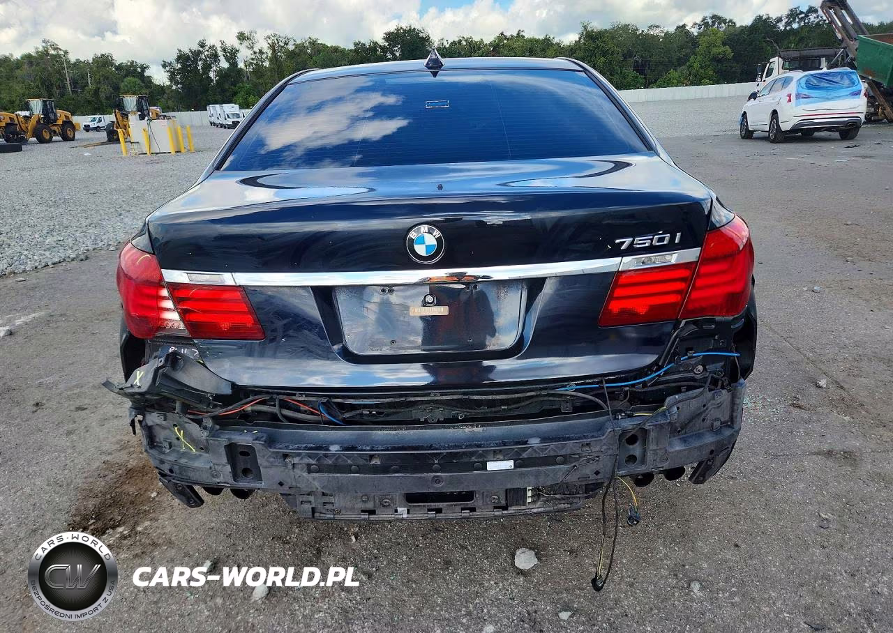 2013 BMW 750 I VIN:WBAYA8C50DC996892 - 6