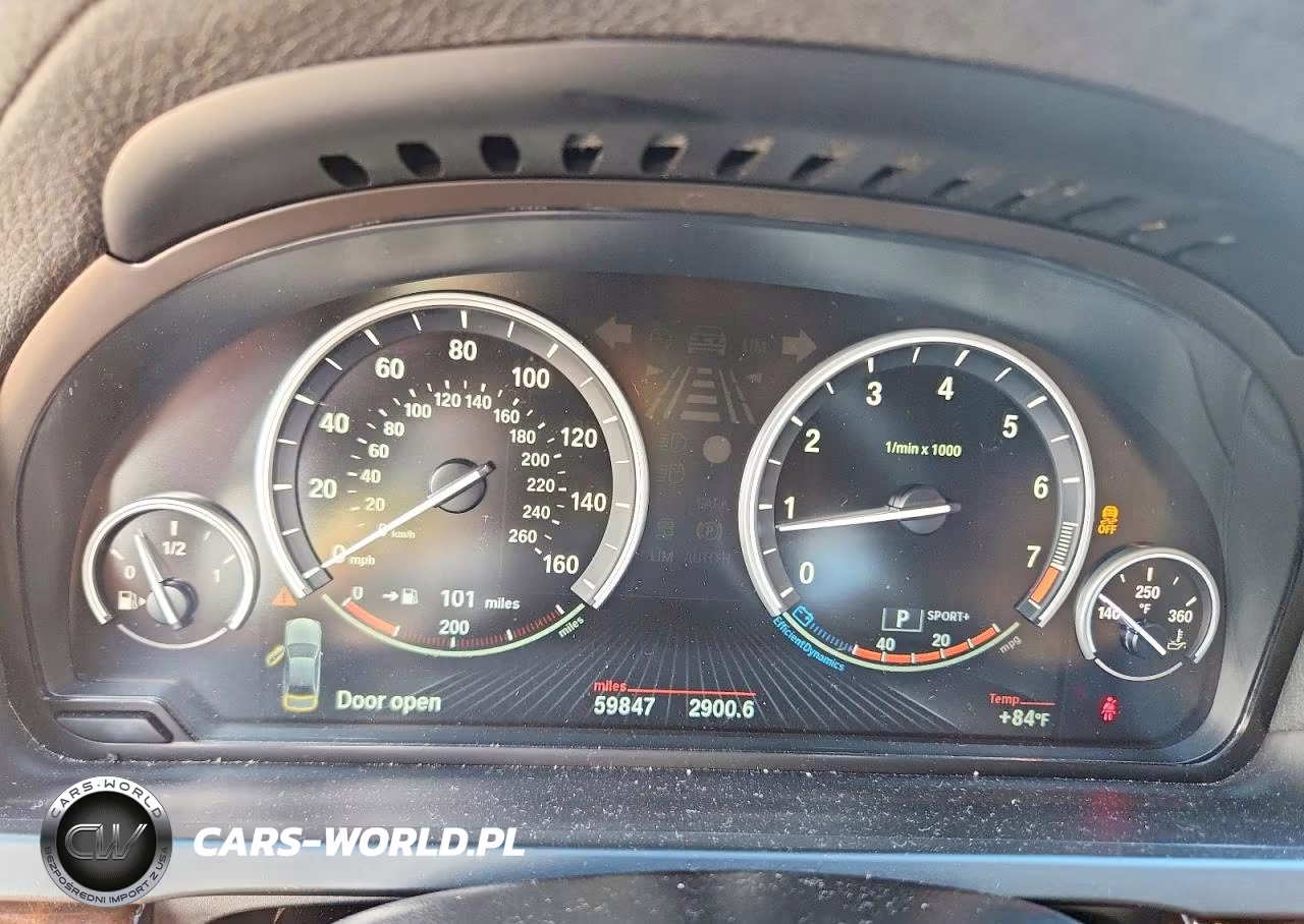 2013 BMW 750 I VIN:WBAYA8C50DC996892 - 9