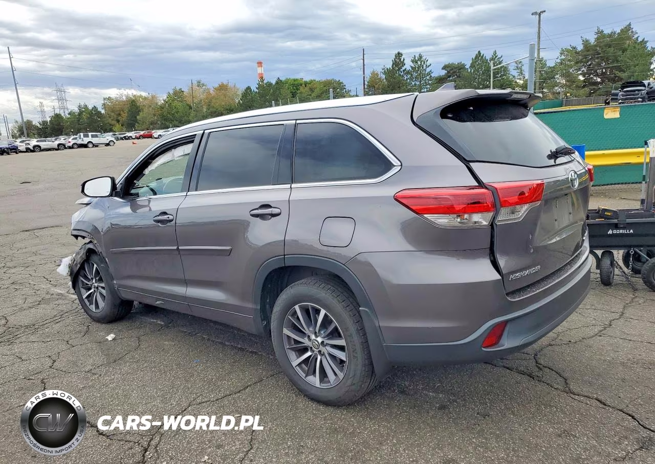 2017 Toyota Highlander Xle VIN:5TDJZRFHXHS401236 - 2