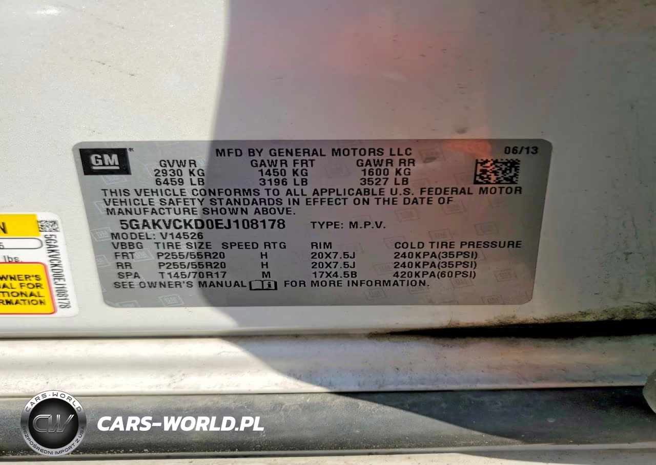 2014 Buick Enclave VIN:5GAKVCKD0EJ108178 - 14