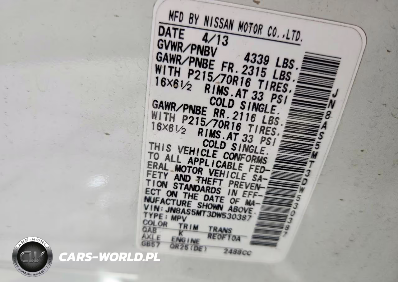2013 Nissan Rogue S VIN:JN8AS5MT3DW530387 - 13