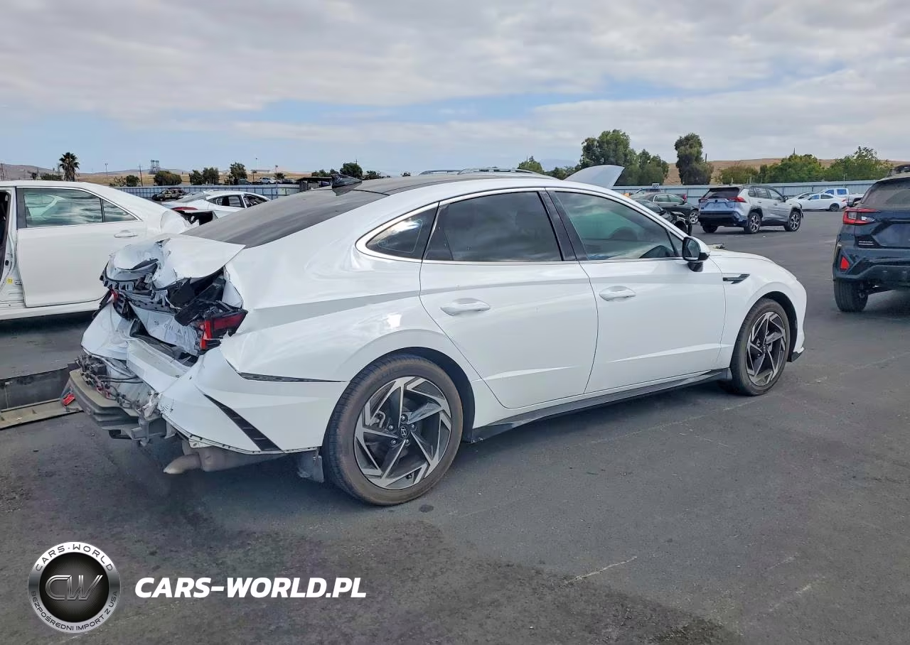 2024 Hyundai Sonata Sel VIN:KMHL14JA7RA418860 - 3