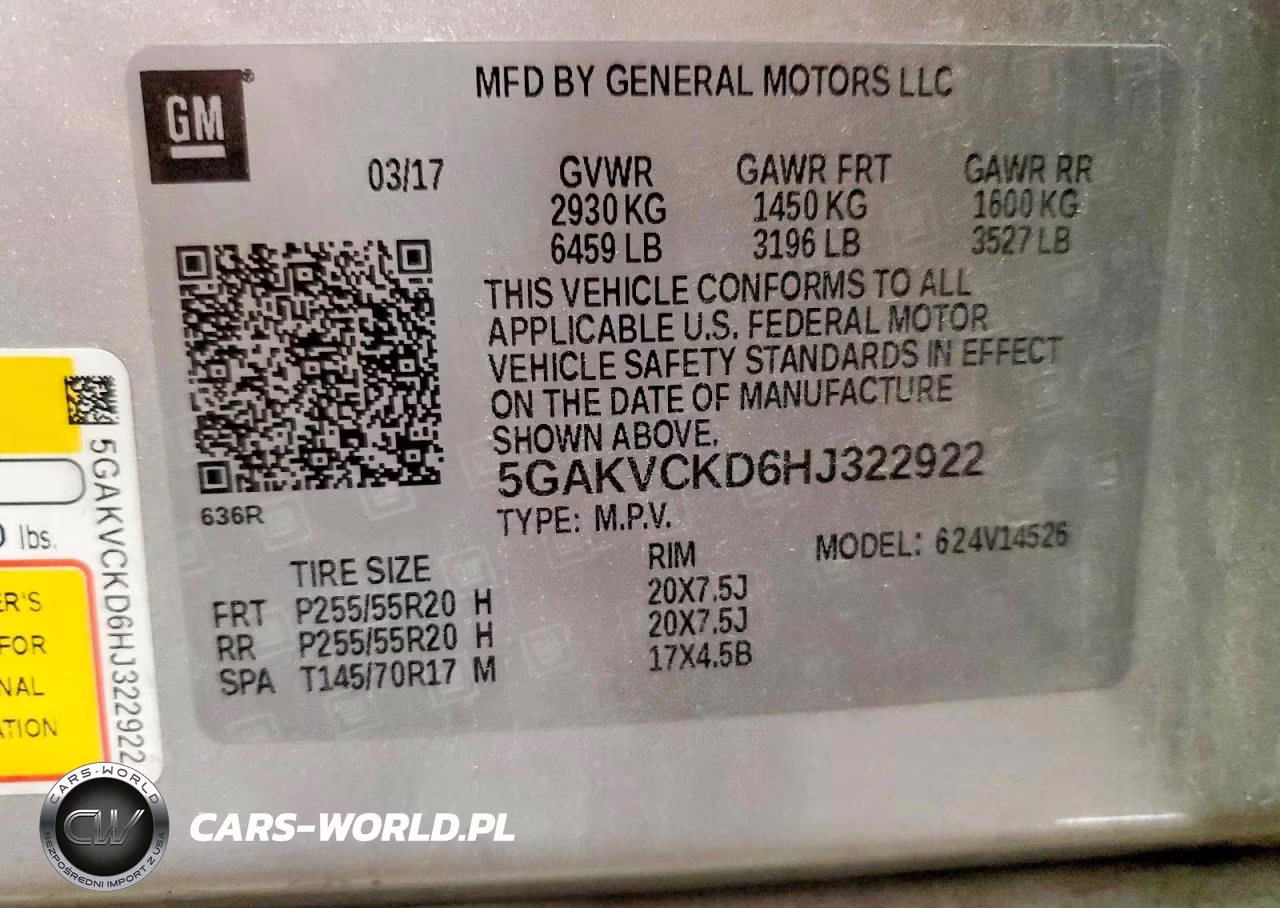 2017 Buick Enclave VIN:5GAKVCKD6HJ322922 - 13