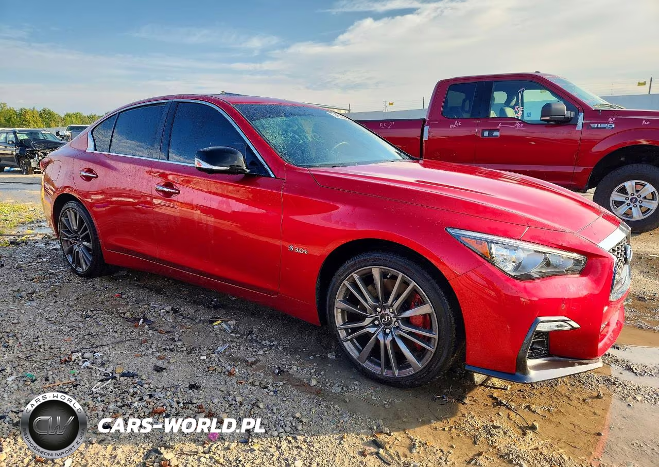 2020 Infiniti Q50 Red Sport 400 VIN:JN1FV7AR4LM660110 - 4
