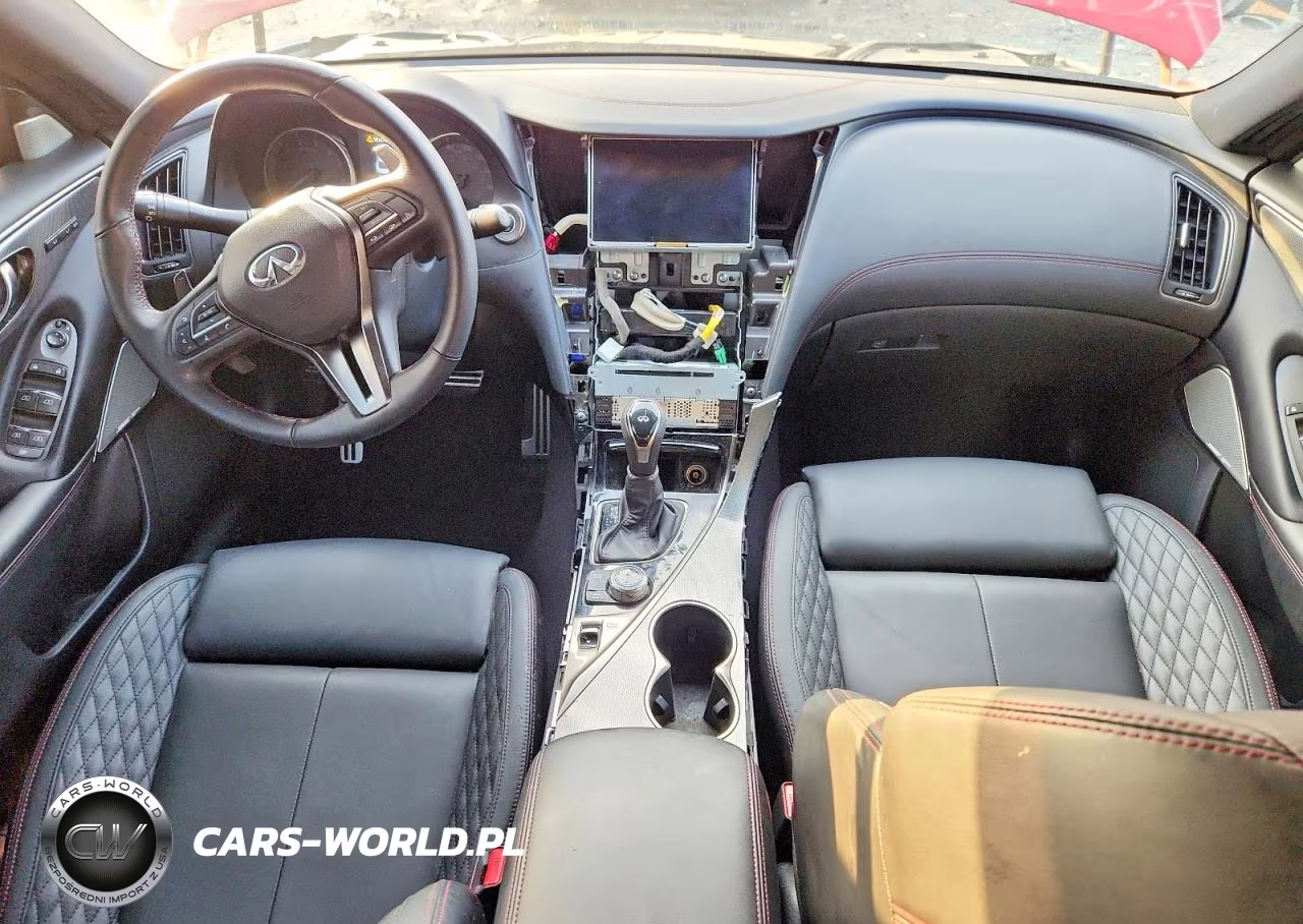 2020 Infiniti Q50 Red Sport 400 VIN:JN1FV7AR4LM660110 - 8