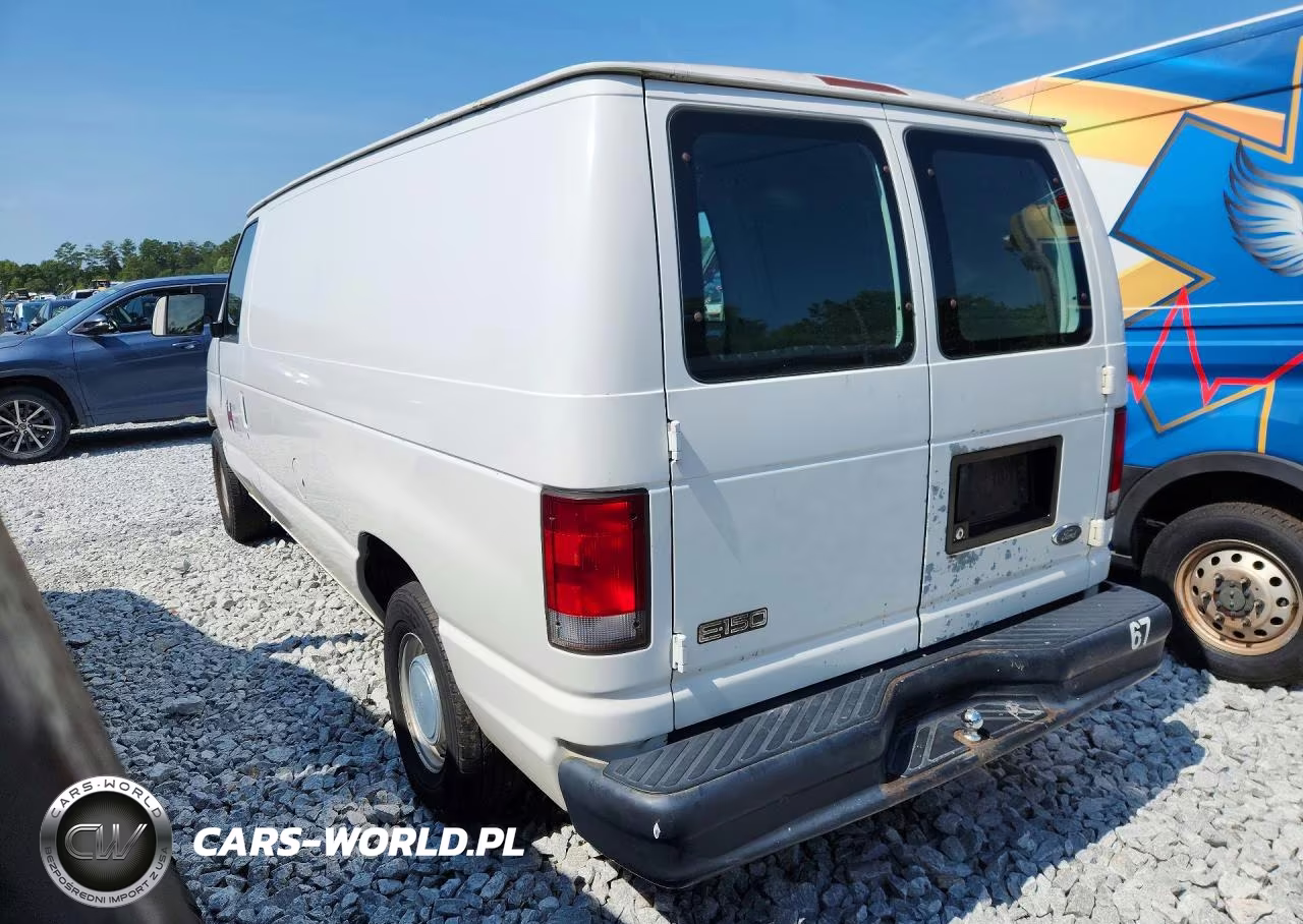 2001 Ford E150 Delivery Van VIN:1FTRE14271HA85254 - 2