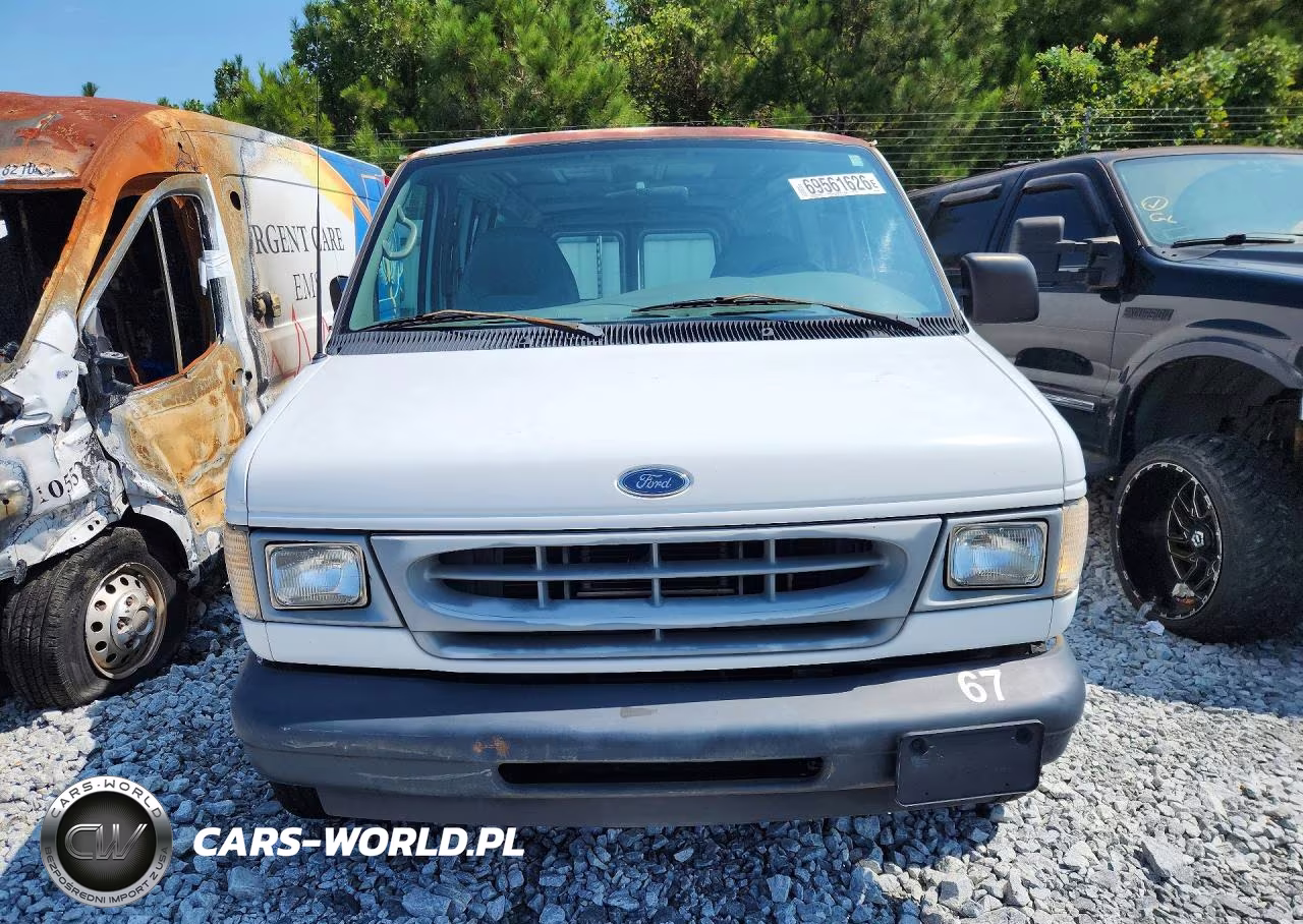 2001 Ford E150 Delivery Van VIN:1FTRE14271HA85254 - 5
