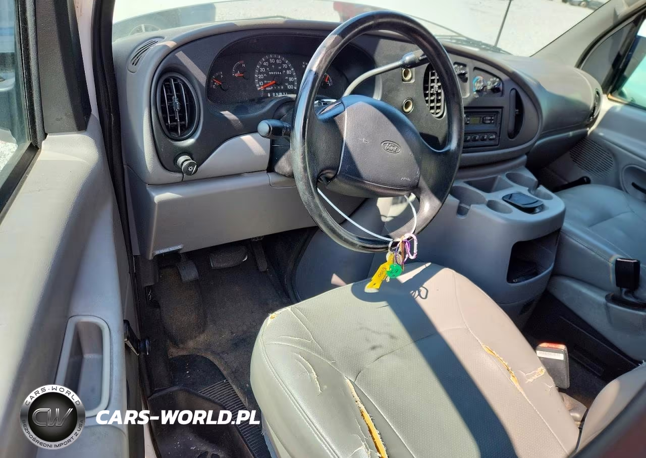 2001 Ford E150 Delivery Van VIN:1FTRE14271HA85254 - 8