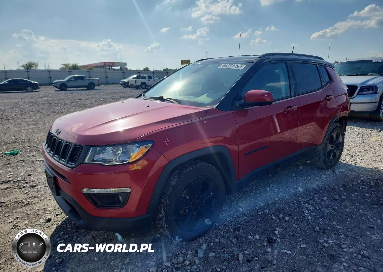 2018 Jeep Compass Latitude VIN:3C4NJCBBXJT494195 - 1