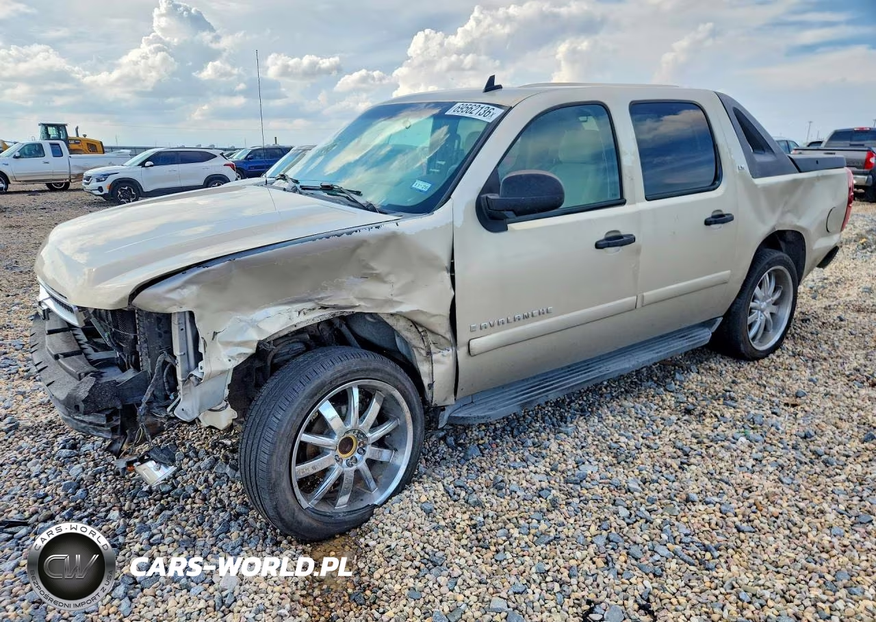 2007 Chevrolet Avalanche C1500 VIN:3GNEC120X7G208285 - 1