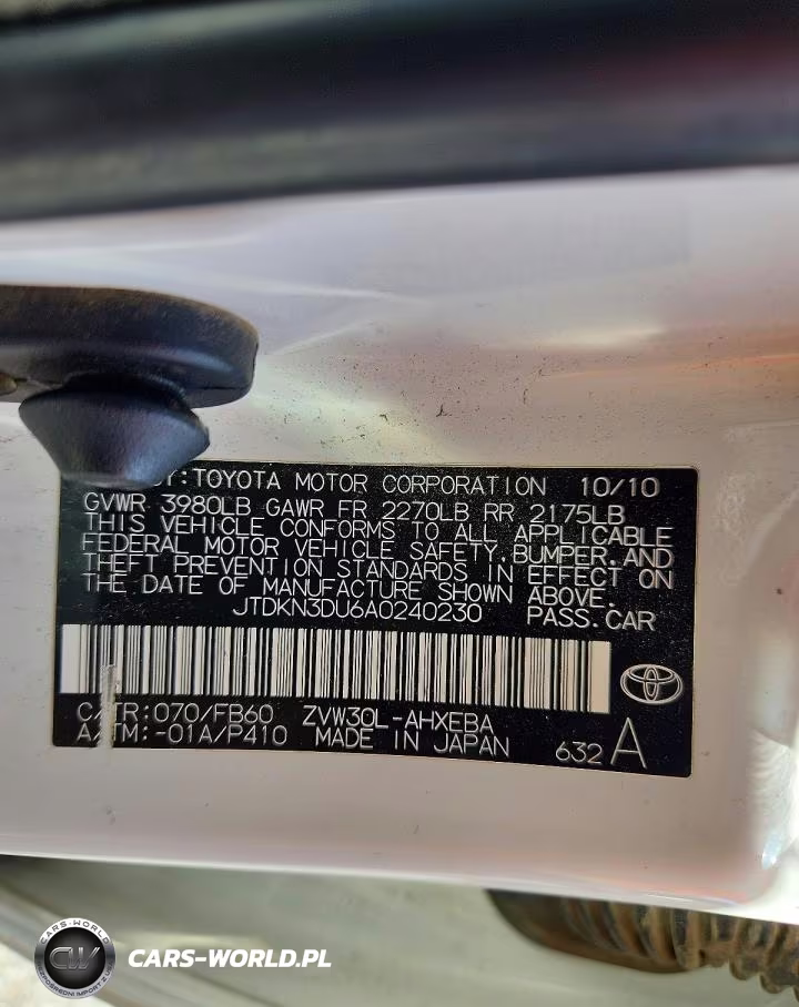 2010 Toyota Prius Ii VIN:JTDKN3DU6A0240230 - 12