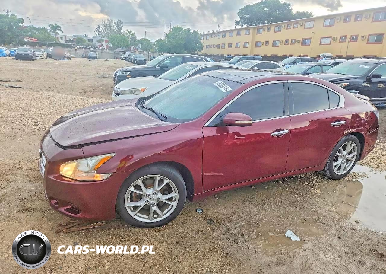 2012 Nissan Maxima 3.5 S VIN:1N4AA5APXCC867067 - 1