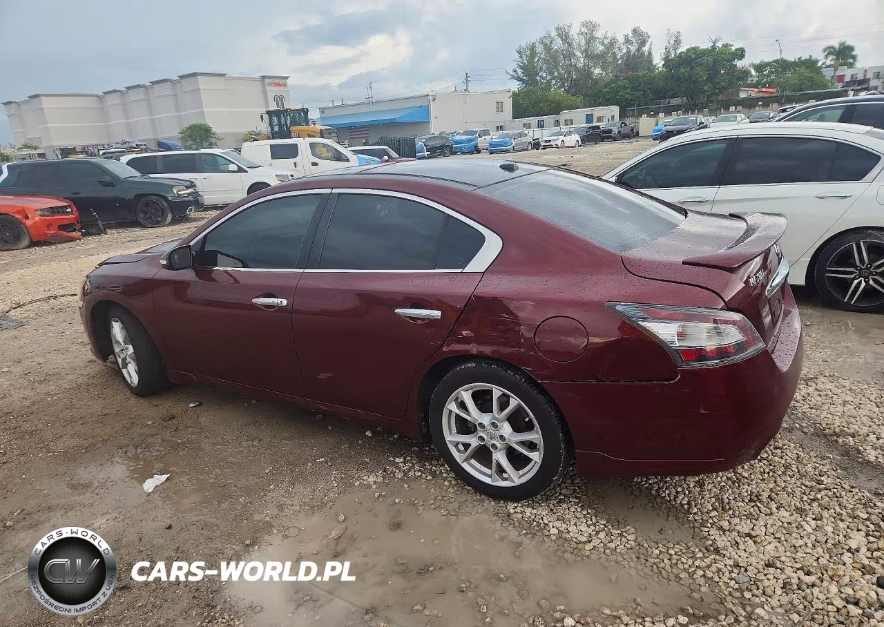 2012 Nissan Maxima 3.5 S VIN:1N4AA5APXCC867067 - 2