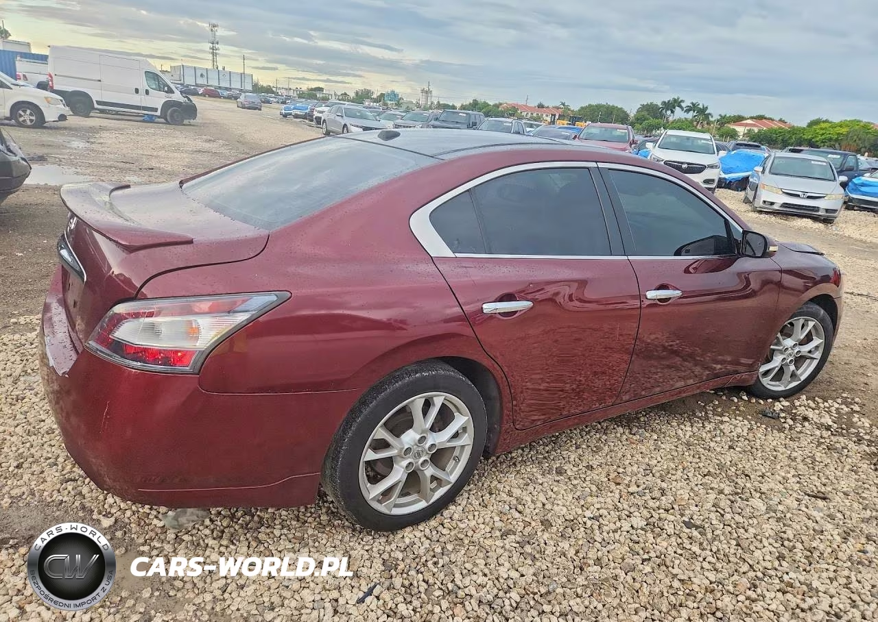2012 Nissan Maxima 3.5 S VIN:1N4AA5APXCC867067 - 3