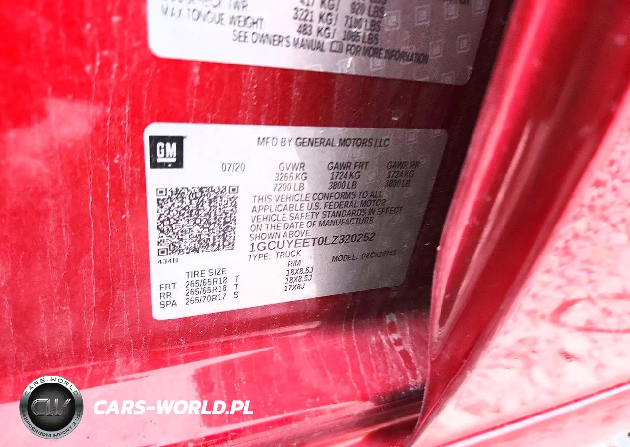 2020 Chevrolet Silverado K1500 Rst VIN:1GCUYEET0LZ320252 - 12