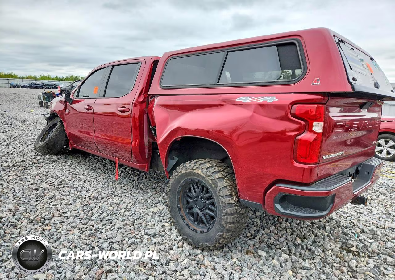 2020 Chevrolet Silverado K1500 Rst VIN:1GCUYEET0LZ320252 - 2