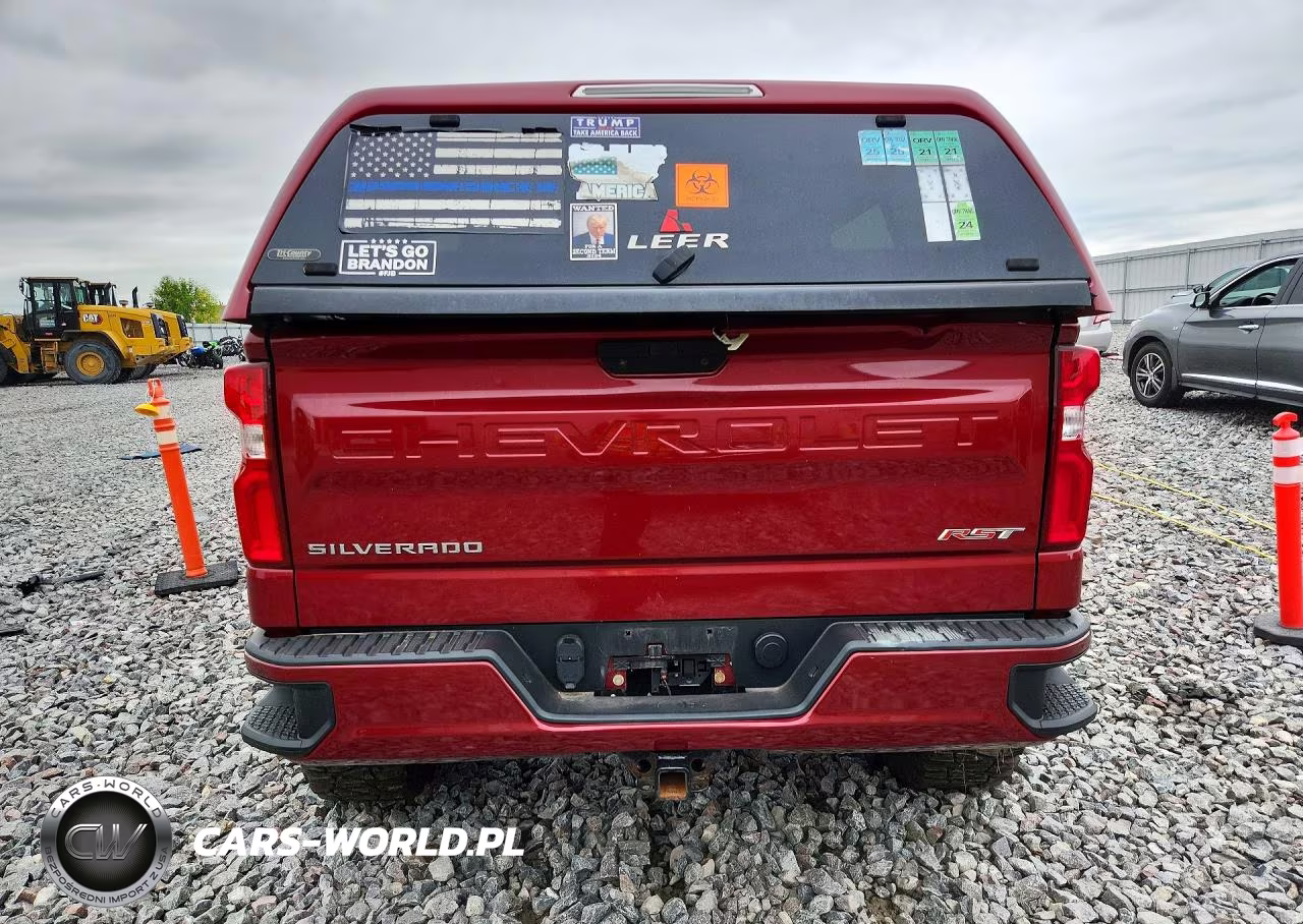 2020 Chevrolet Silverado K1500 Rst VIN:1GCUYEET0LZ320252 - 6