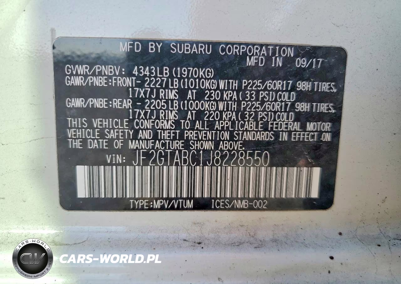 2018 Subaru Crosstrek Premium VIN:JF2GTABC1J8228550 - 12