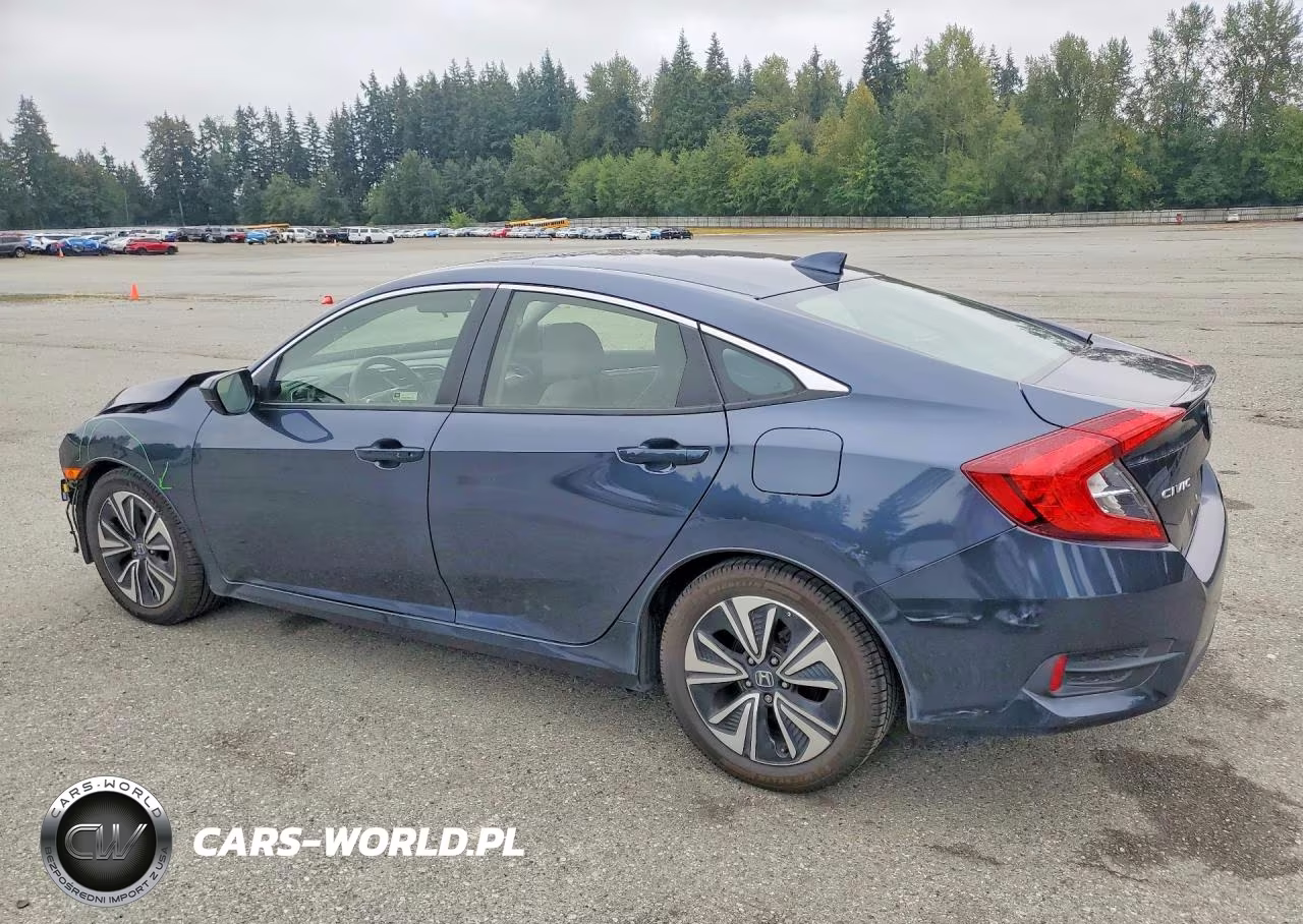 2018 Honda Civic Ex VIN:JHMFC1F39JX021672 - 2
