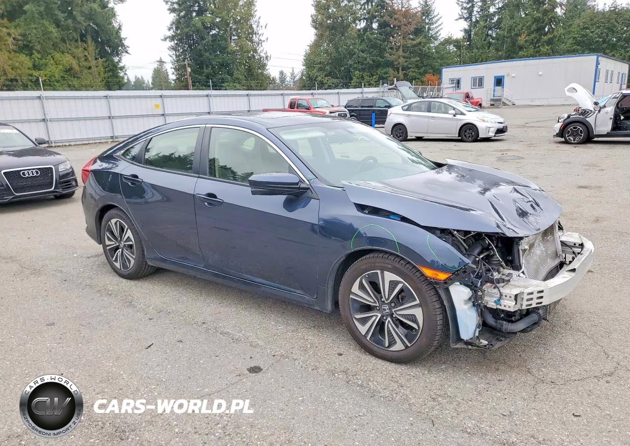 2018 Honda Civic Ex VIN:JHMFC1F39JX021672 - 4