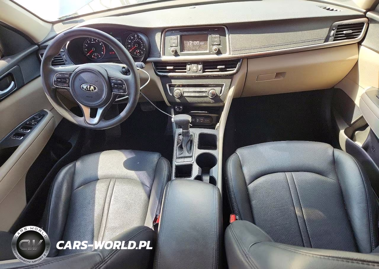 2016 Kia Optima Lx VIN:5XXGT4L32GG066769 - 8