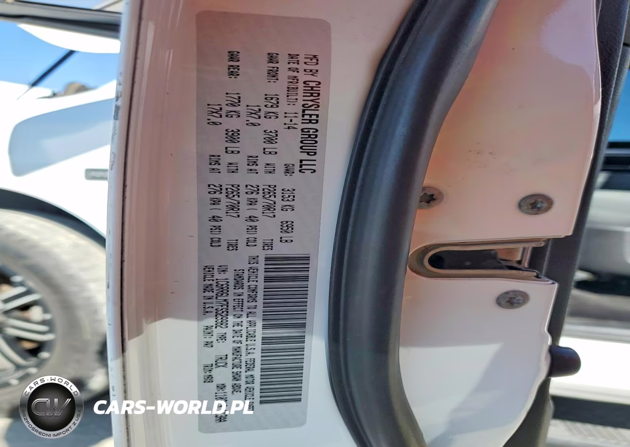 2015 Ram 1500 Slt VIN:1C6RR6LM7FS529982 - 12
