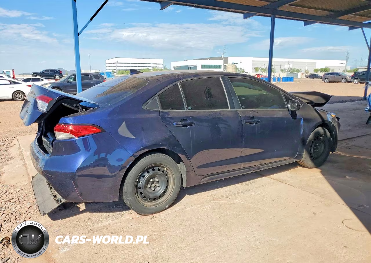 2020 Toyota Corolla Le VIN:5YFEPRAE0LP027631 - 3