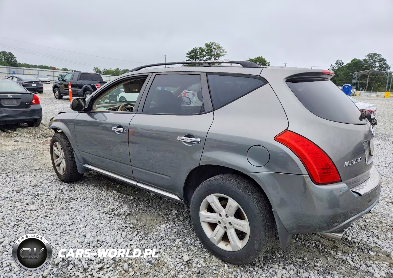2007 Niss Murano Sl VIN:JN8AZ08T47W511912 - 2