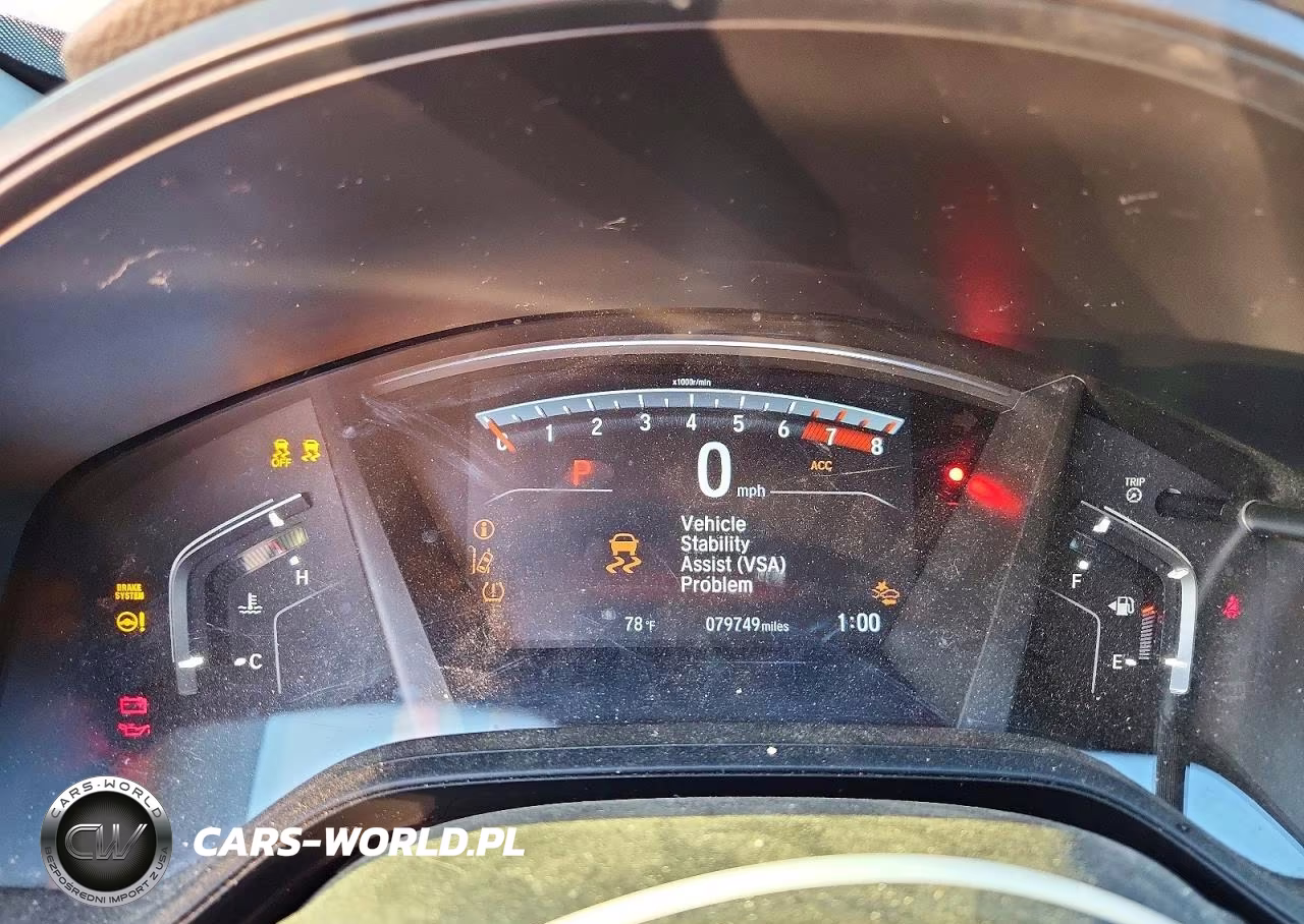 2020 Honda Cr-V Lx VIN:5J6RW1H20LL001504 - 9
