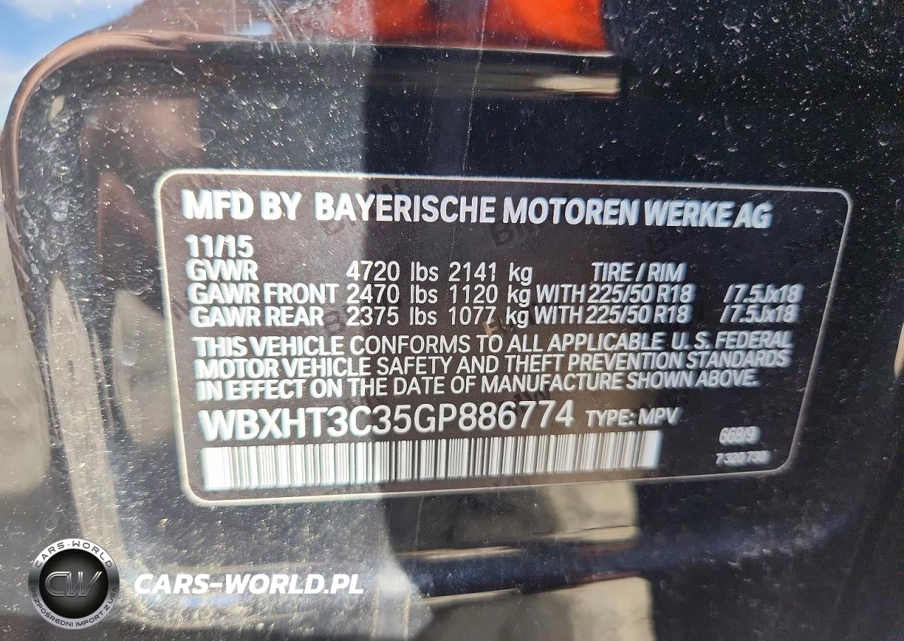 2016 BMW X1 xDrive28I VIN:WBXHT3C35GP886774 - 12