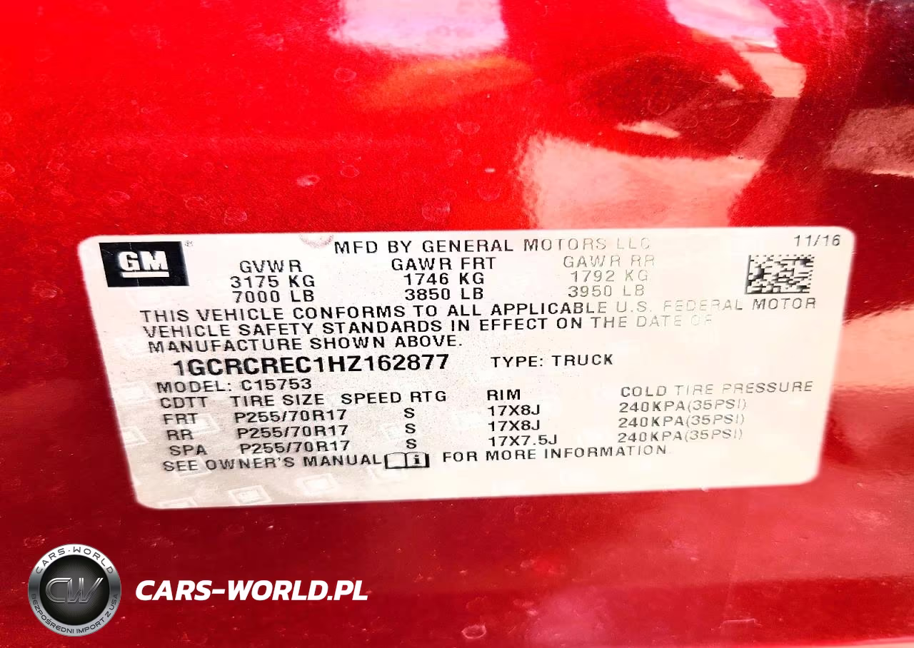 2017 Chevrolet Silverado C1500 Lt VIN:1GCRCREC1HZ162877 - 13