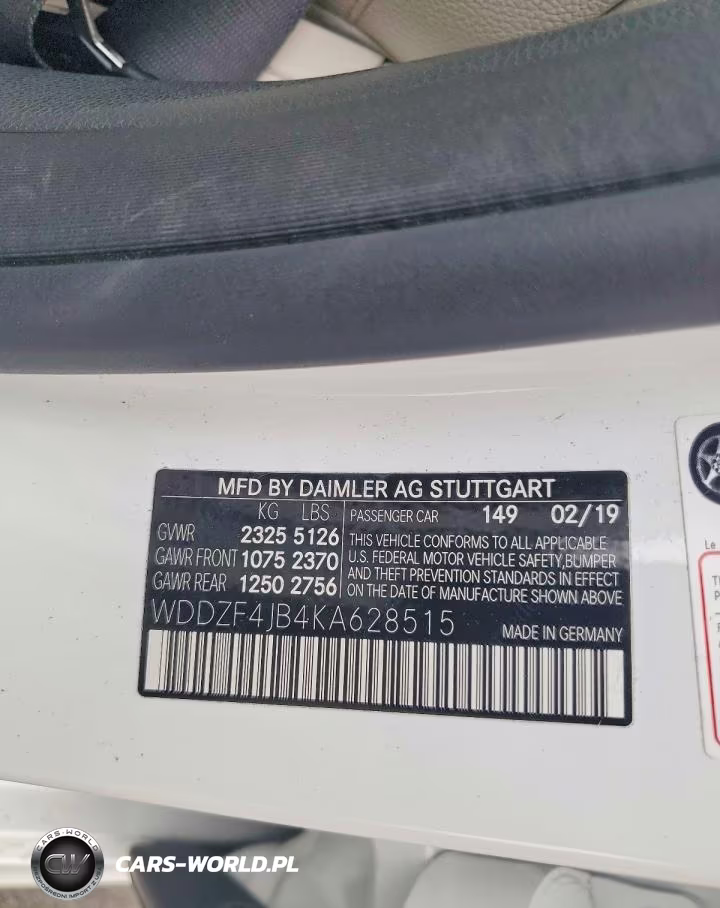2019 Mercedes-Benz E 300 VIN:WDDZF4JB4KA628515 - 12