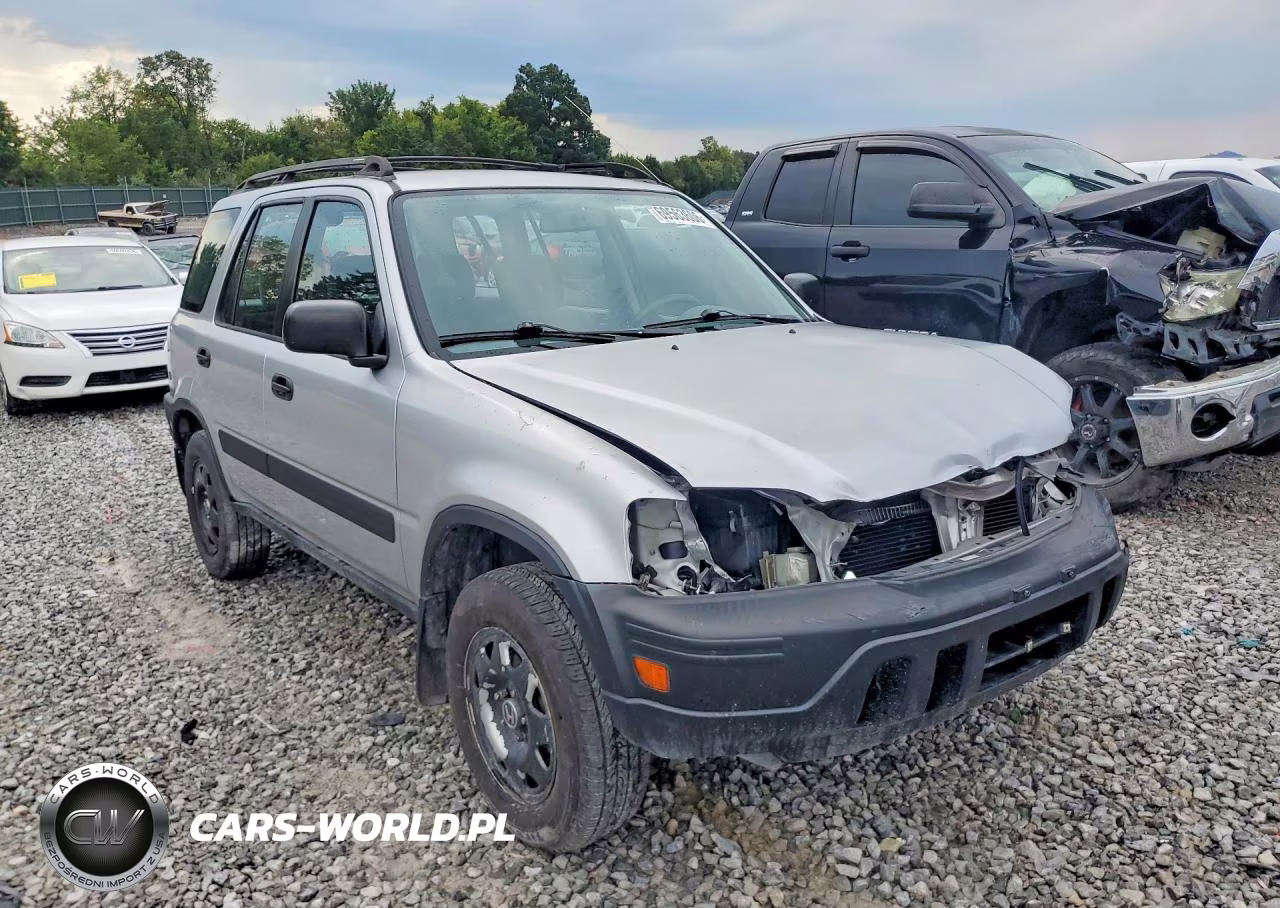 2001 Honda Cr-V Lx VIN:JHLRD28421S005756 - 4