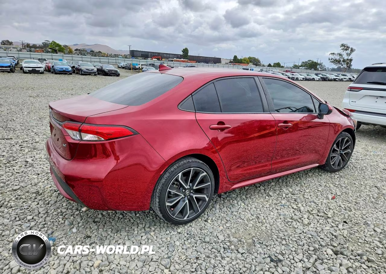 2022 Toyota Corolla Le VIN:JTDEPMAEXNJ229922 - 3