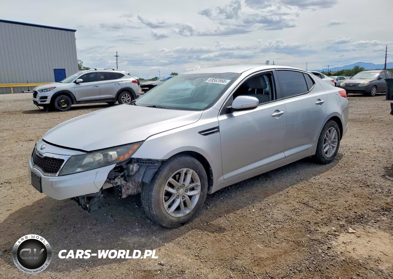2013 Kia Optima Lx VIN:5XXGM4A72DG178373 - 1