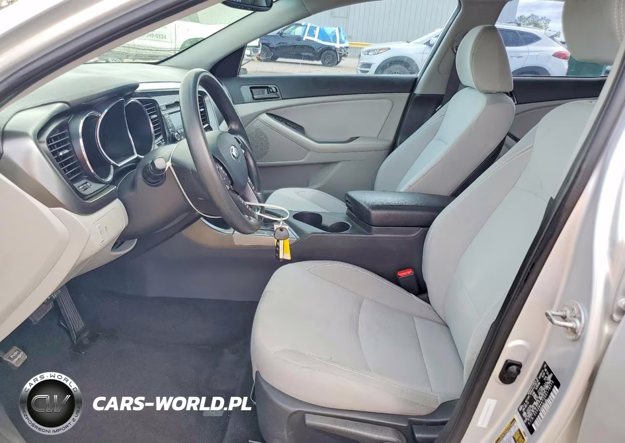 2013 Kia Optima Lx VIN:5XXGM4A72DG178373 - 7