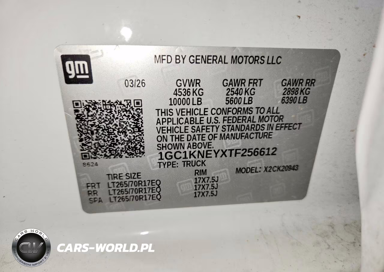 2026 Chevrolet Silverado K2500 Heavy Duty Lt VIN:1GC1KNEYXTF256612 - 12