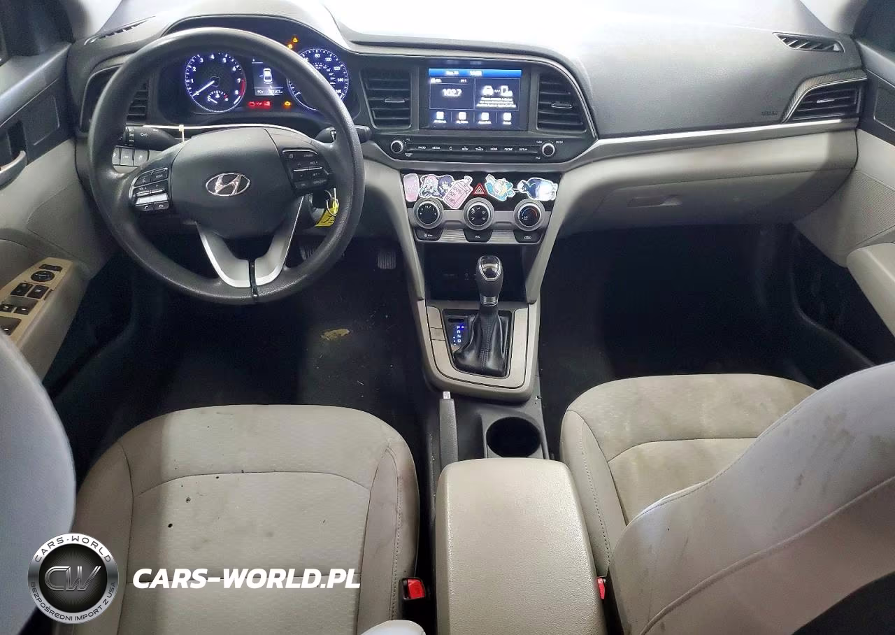 2019 Hyundai Elantra Sel VIN:5NPD84LF4KH413739 - 8