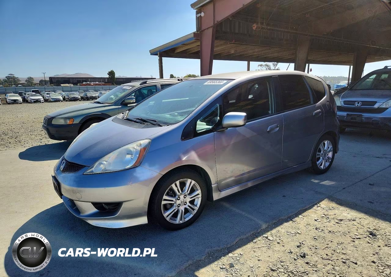 2009 Honda Fit Sport VIN:JHMGE88479S064378 - 1