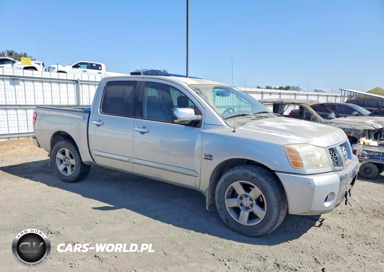 2004 Nissan Titan Xe VIN:1N6AA07A24N552055 - 4