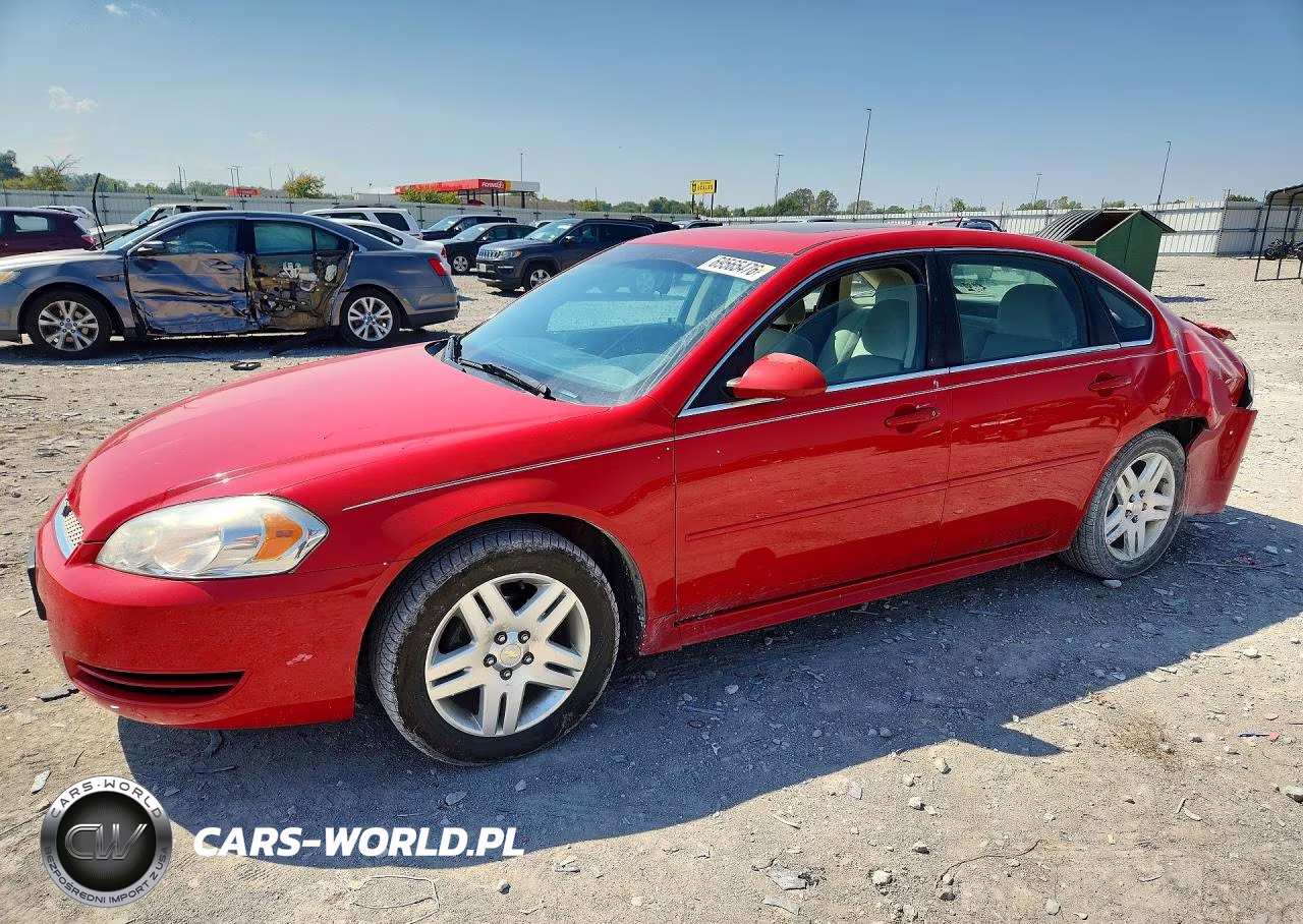 2013 Chevrolet Impala Lt VIN:2G1WB5E3XD1176495 - 1