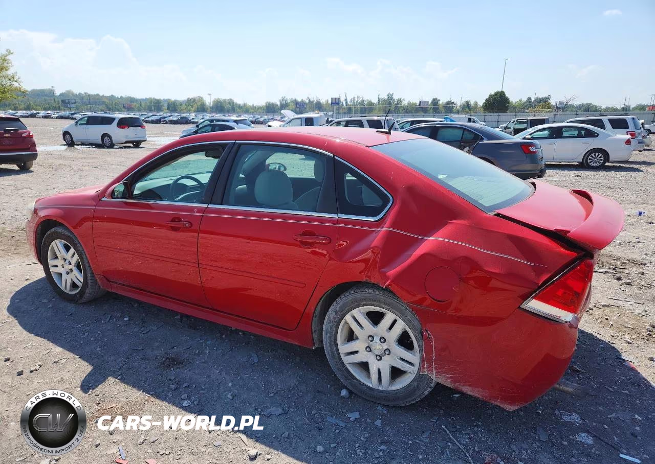 2013 Chevrolet Impala Lt VIN:2G1WB5E3XD1176495 - 2