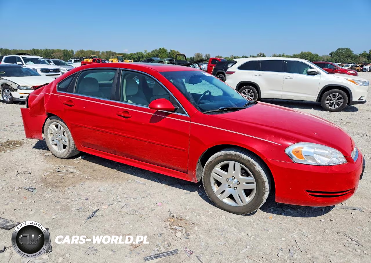 2013 Chevrolet Impala Lt VIN:2G1WB5E3XD1176495 - 4