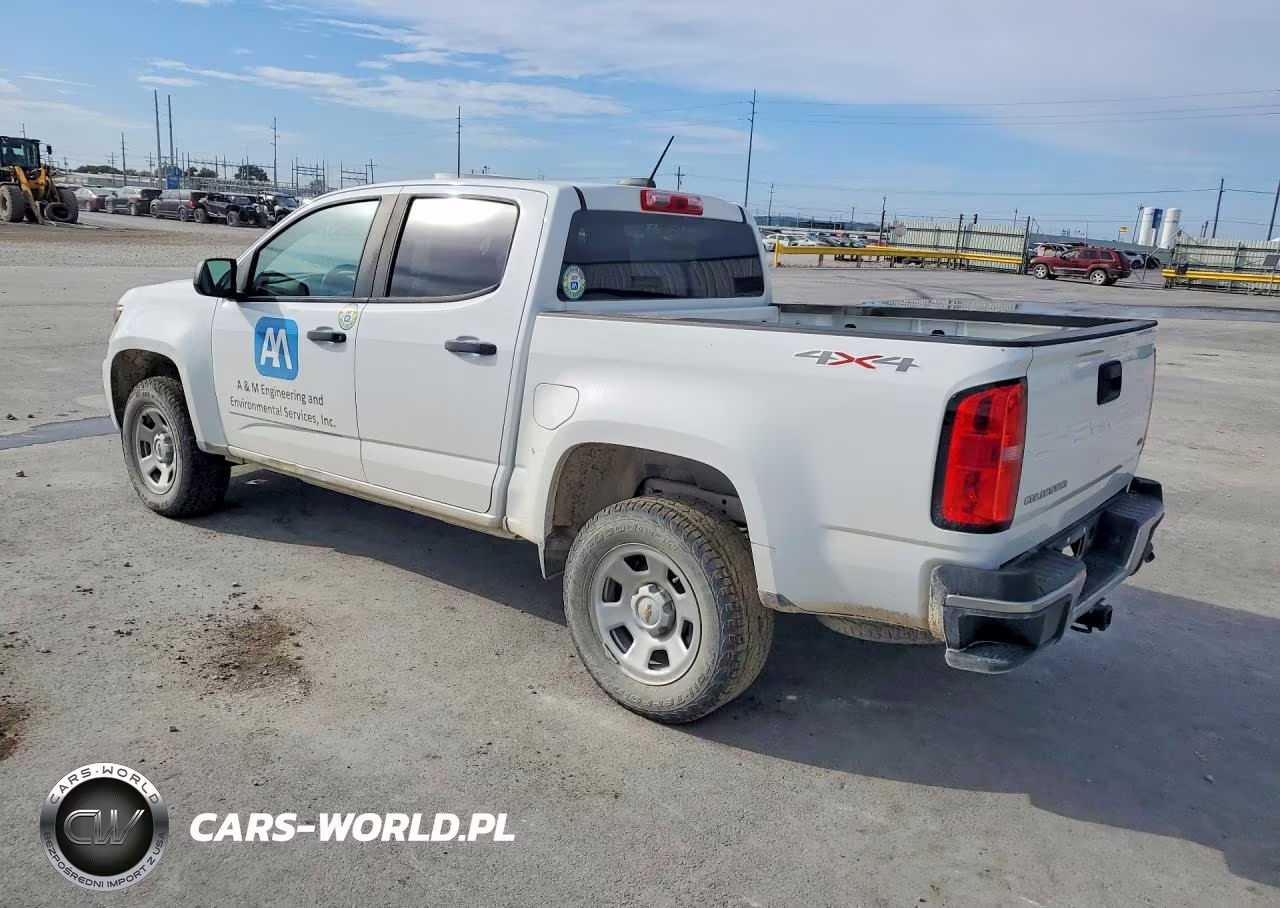 2021 Chevrolet Colorado VIN:1GCGTBEN2M1226286 - 2