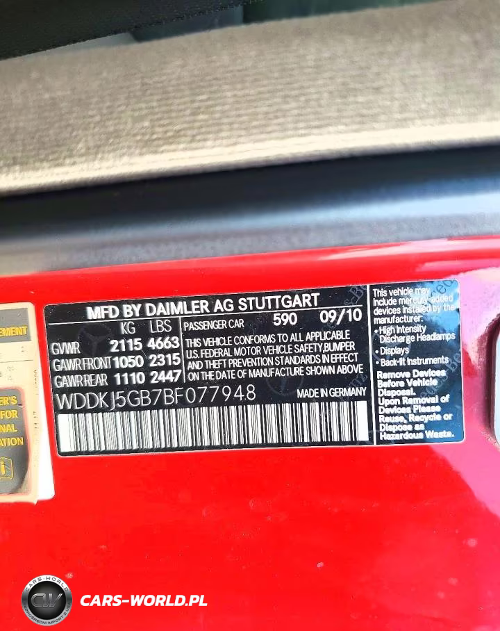 2011 Mercedes-Benz E 350 VIN:WDDKJ5GB7BF077948 - 12