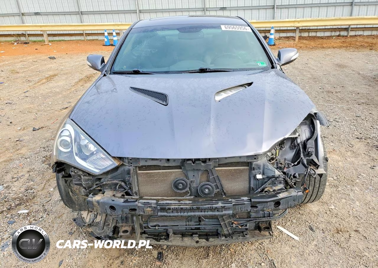 2013 Hyundai Genesis Coupe 3.8 Track VIN:KMHHU6KJ4DU112732 - 5
