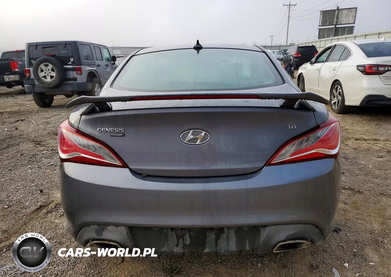 2013 Hyundai Genesis Coupe 3.8 Track VIN:KMHHU6KJ4DU112732 - 6