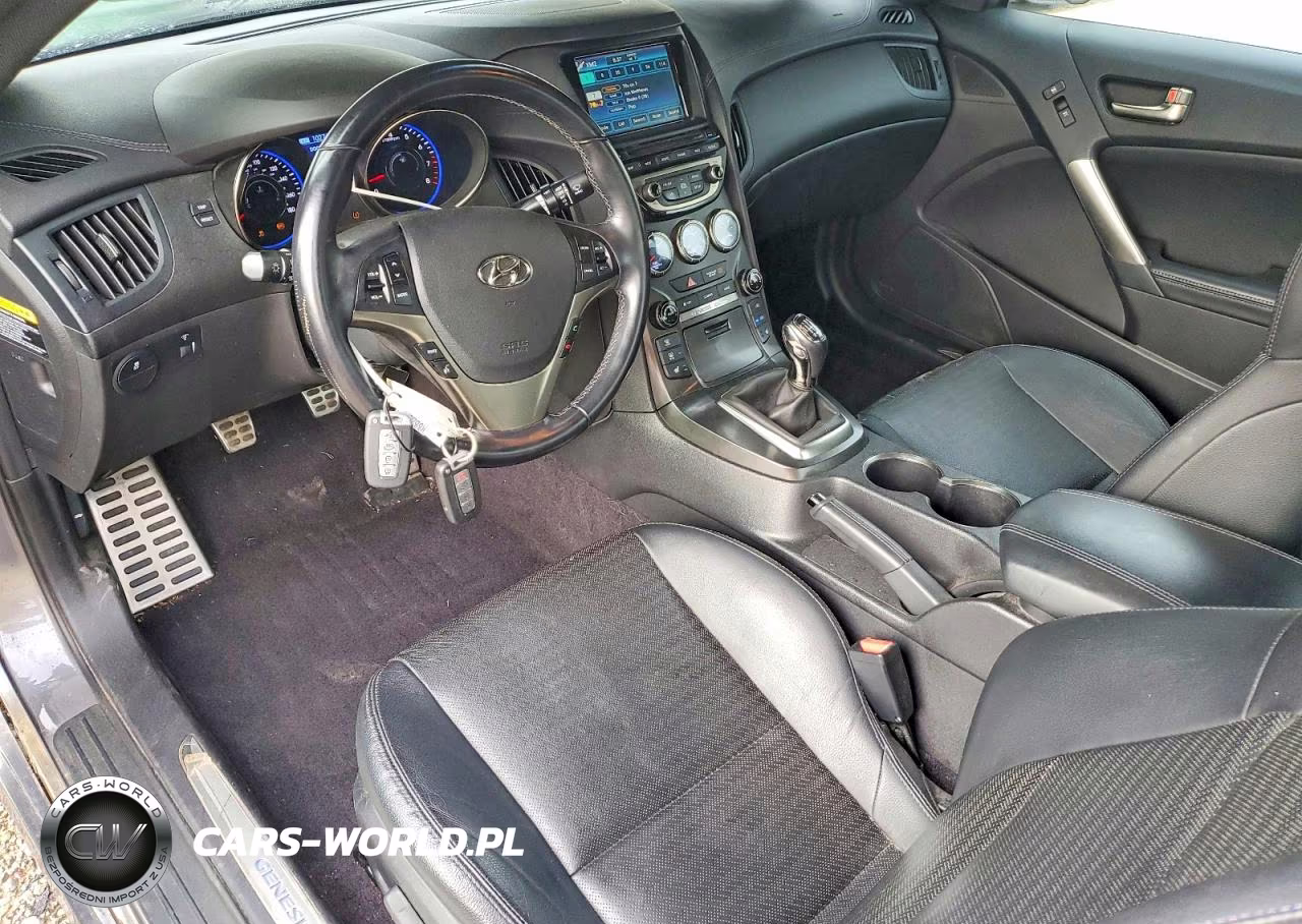 2013 Hyundai Genesis Coupe 3.8 Track VIN:KMHHU6KJ4DU112732 - 8