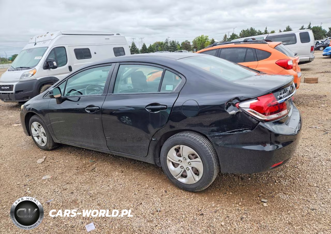 2013 Honda Civic Lx VIN:19XFB2F52DE038622 - 2