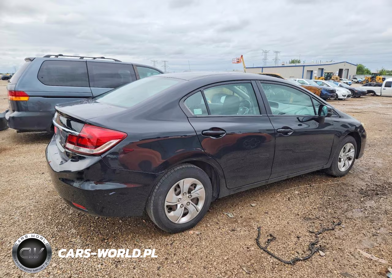 2013 Honda Civic Lx VIN:19XFB2F52DE038622 - 3